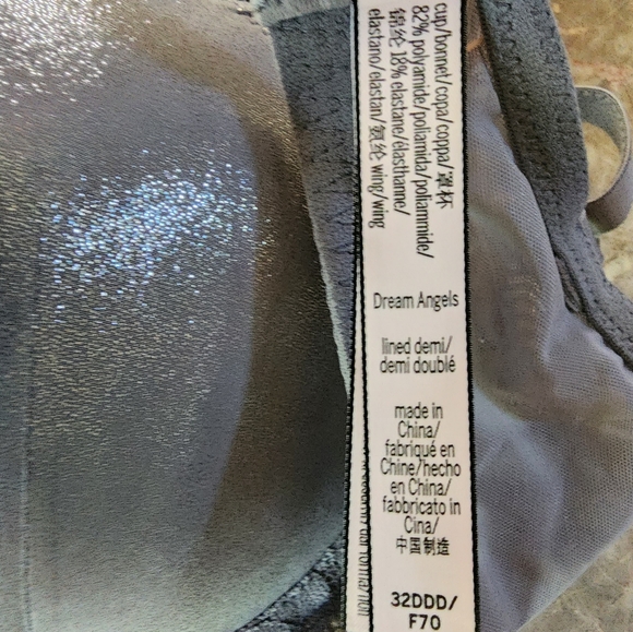 NWOT Victorias Secret Dream Angels Demi Lightly Lined bra 32DDD - Picture 4 of 5